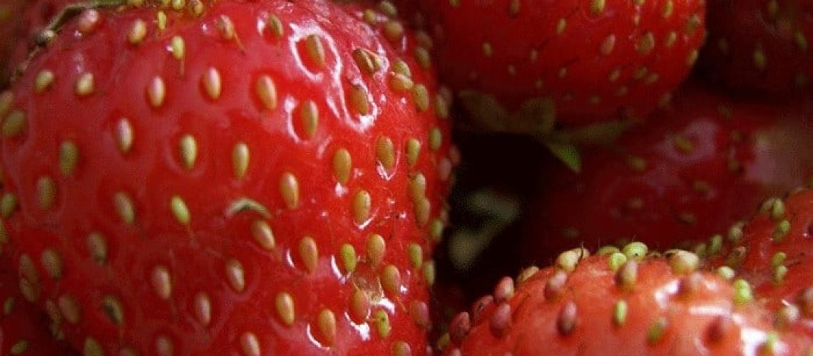 Strawberries and Baking Soda